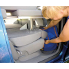 Купить онлайн Кровать VW Caddy KR Active с кроватью с обивкой и чехлами