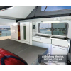 Купить онлайн Линейка мебели в готовом виде для Ford Transit Custom kR TrioStyle - декор: серебристый