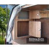 Купить онлайн Гардероб и бельевой шкаф для TravelStyle T6/T5 с короткой базой