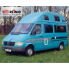 Купить онлайн Mercedes Sprinter с высокой крышей, VW LT со средней колесной базой Ergoline, белый, от BJ 97