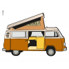 Купить онлайн Деревянная монтажная рама VW T2 (до 7/90) и Universal