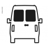 Купить онлайн Жесткое заднее стекло для VW Crafter 2018 г.в.