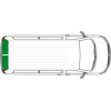 Купить онлайн Термоматы Isoflex для Renault Trafic II/III - задняя дверь или полный комплект
