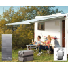 Купить онлайн Perfect Wall 3800, тент 600см, 12В, белый корпус, ткань Horizon Grey, настенный монтаж
