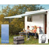 Купить онлайн Perfect Wall 3800, тент 600см, 12В, белый корпус, ткань Horizon Blue, настенный монтаж