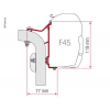 Купить онлайн Адаптер F45i/L/ F50/F55 HymerB класса Bj.95