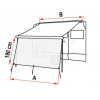 Купить онлайн Передняя стенка Sunview F45-F65 высота 435см, 190см