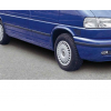 Купить онлайн Боковая защита для VW T5 черная - короткая база
