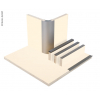 Купить онлайн Мебельный щит Matt Cream Laminate, HPL, 1/4 плита