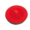 Купить онлайн Крышка впускного отверстия красная Ø120мм