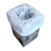 Купить онлайн Запасные пакеты Carebag для складного унитаза Cleanis, 12 штук с вкладышем