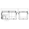 Купить онлайн Компрессорный холодильник Carbest DualCooler 72