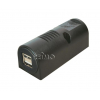 Купить онлайн Накладная USB-розетка 12/5 В 5 А с двойным USB 2x2,5 А