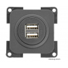 Купить онлайн Двойная USB-розетка для зарядки SB
