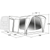 Купить онлайн Outwell Newburg 240 Air — надувной тент