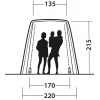Купить онлайн Outwell Dunecrest - отдельно стоящая задняя палатка