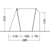 Купить онлайн Outwell Dunecrest - отдельно стоящая задняя палатка