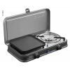 Купить онлайн 2-Cook 2 Pro Deluxe 2-конфорочная плита/гриль 30 мбар, пьезо, 2 пластины для гриля