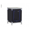 Купить онлайн Шкаф для кемпинга ModuCamp Module 3, 85x62x49см, черный / синий