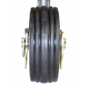 Купить онлайн Опорное колесо с балансиром 230x80, стальной обод, литая резиновая шина