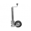Купить онлайн Автоматическое опорное колесо, обод из листовой стали, 225x70, 60 мм, литые резиновые шины
