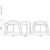 Купить онлайн Навес для автобуса Outdoor Revolution Movelite 1 — Ш300xГ300 / В180-255см