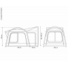 Купить онлайн Автобусная палатка Outdoor Revolution Movelite Tail