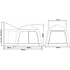 Купить онлайн Задняя автобусная палатка Outdoor Revolution Movelite Tail — Ш250xГ400 / В180-240см