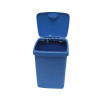 Купить онлайн Ведро с откидной крышкой 10л, синее