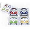 Купить онлайн Подстаканники VW Collection, комплект из 4 шт., спереди Bulli