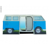 Купить онлайн Туристическая палатка VW Collection T1 blue, семейная палатка на 4 персоны