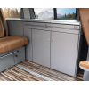 Купить онлайн Линейка мебели CityVan, антрацит для короткобазного VW T6/5