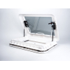 Купить онлайн Панорамный световой люк Carbest + светодиоды 70x50 см