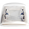 Купить онлайн Вытяжка Vision Vent S pro 28x28см белая, дымчатое стекло, двойная плиссировка