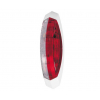 Купить онлайн Габаритный фонарь красный/белый, белая опорная плита справа, 122,2x39,2x28,6 мм
