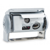 Купить онлайн Цветная двойная камера для системы заднего вида RVS 594 и 794 серебристого цвета