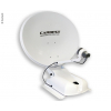 Купить онлайн Антенна Carbest 60 DUO, 60 см, 2 спутника + ЖК-дисплей