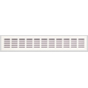 Купить онлайн Вентиляционная решетка 400 х 80 мм (белая)