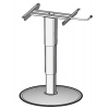 Купить онлайн Одностоечный подъемный стол 320-695 мм, верхняя и нижняя высота