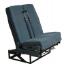 Купить онлайн SK7 скамья полный комплект 95см, обивка двухцветная светло-серый/антрацит