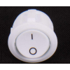 Купить онлайн Встроенный выключатель 12В (вкл / выкл) Ø20мм, белый