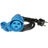 Купить онлайн Переходной кабель CEE Carbest 3x2,5 мм, длина 1,5 м
