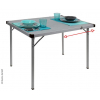 Купить онлайн Удлиненный стол для кемпинга, 94 / 129x70x70xm, алюминиевая рама