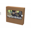 Купить онлайн Пакет для мусора Flextrash, размер S, биоразлагаемый материал