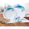 Купить онлайн Набор меламиновой посуды Aurica, 8 частей на 2 персоны