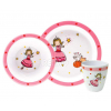Купить онлайн Набор детской посуды из меламина, 3-х частей, с мотивом «волшебная фея», Gimex