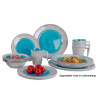 Купить онлайн Набор посуды из 16 предметов Casa Grey, Casa Caribbean и Casa Terracotta