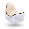 Купить онлайн Надувной стул TRONO - крем для пляжа