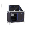 Купить онлайн Шкаф для кемпинга ModuCamp Module 2, 85x113x49см, черный / синий