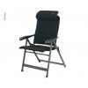 Купить онлайн Кресло складное кемпинговое, обитое, 3D Air-Deluxe, черное, с изголовьем кровати